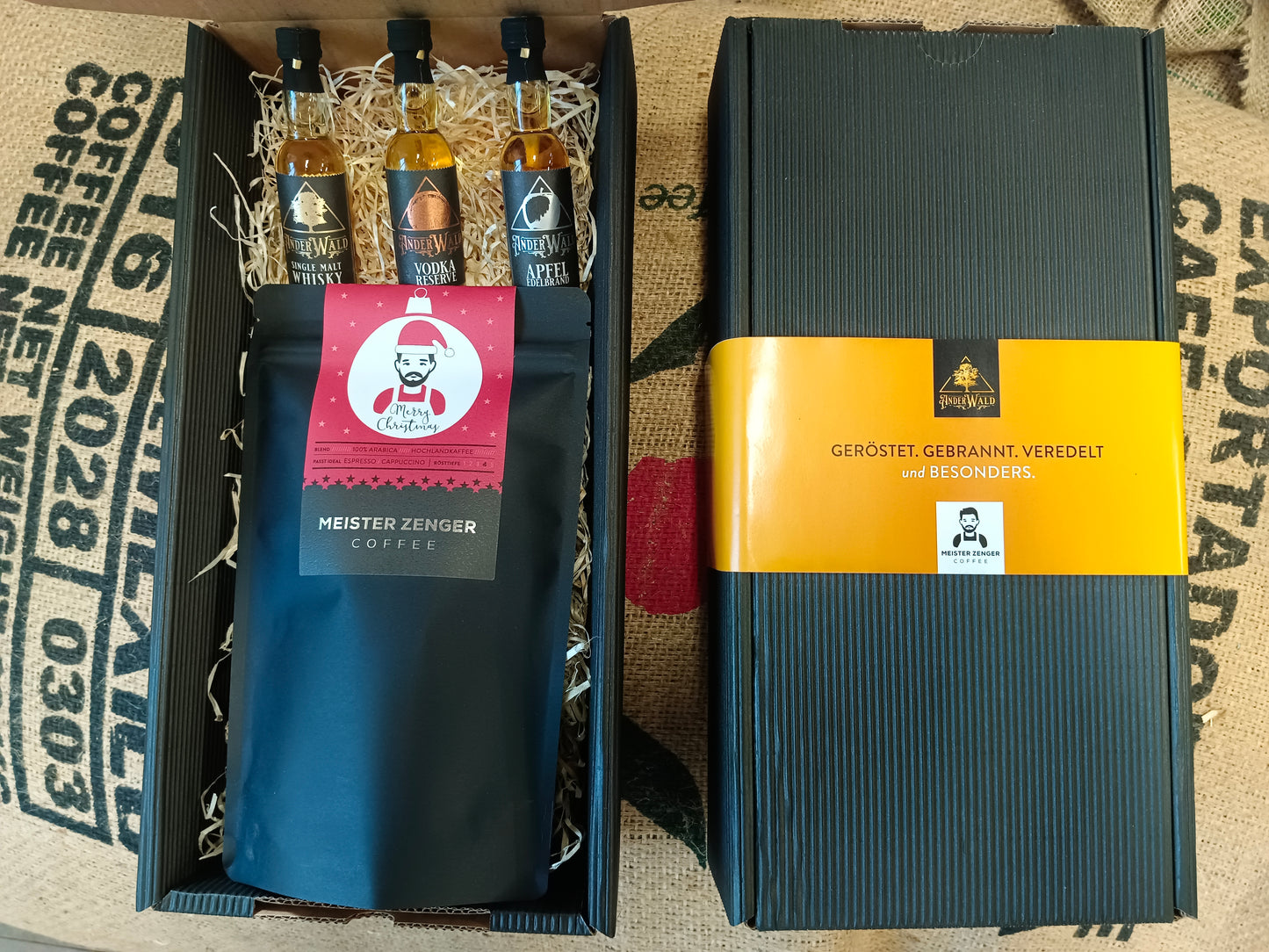 Bio Bean and Barrel Geschenkbox Anderwald & Meister Zenger